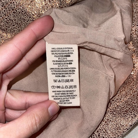 free people // modern femme vegan metallic mini skirt - Picture 9 of 12